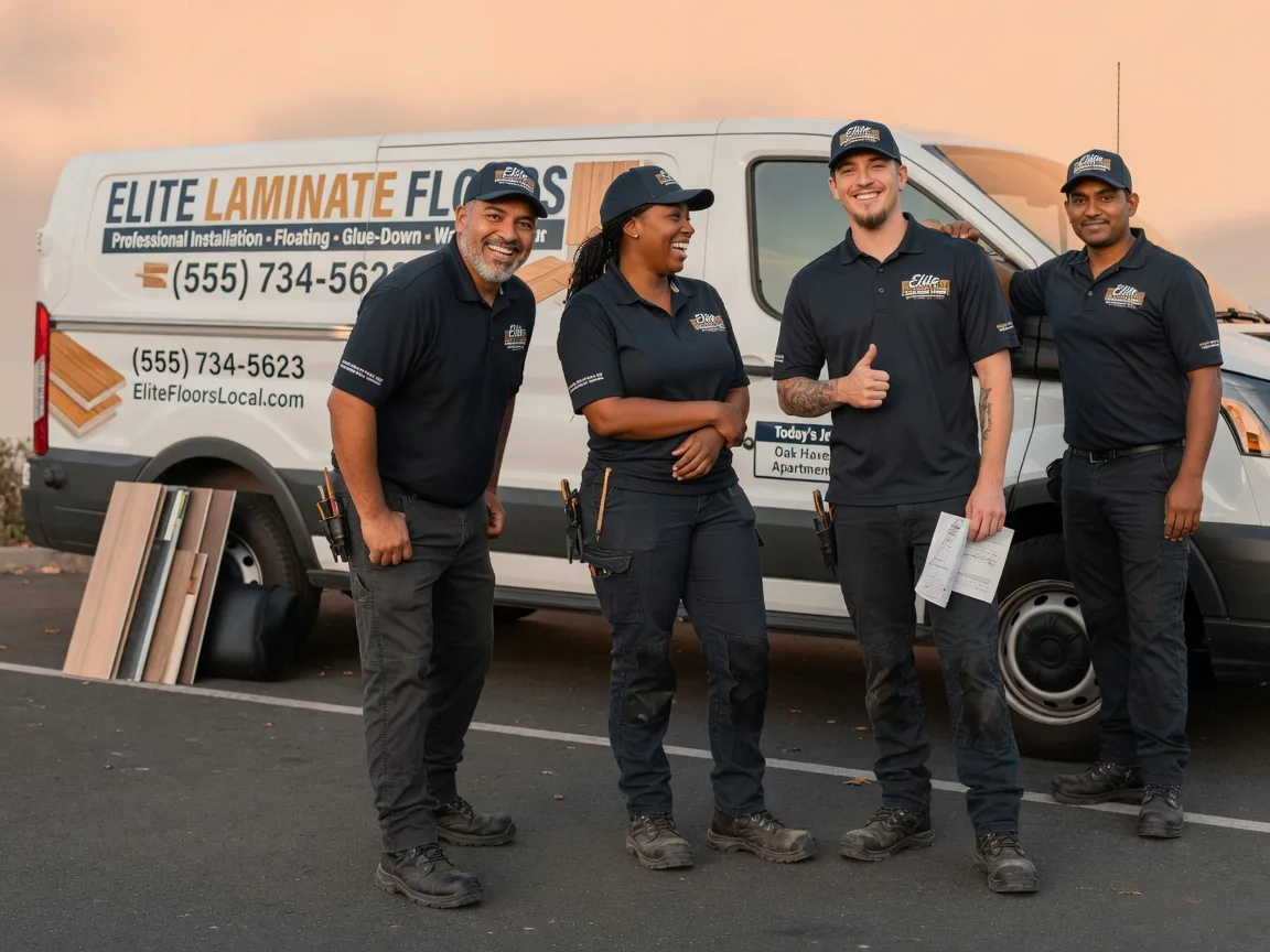 Laminate flooring installation company in Burden, KS